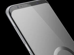samsung galaxy s9 titanium gray 3D Model