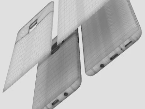 samsung galaxy s9 titanium gray 3D Model