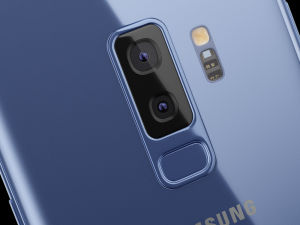 samsung galaxy s9 plus coral blue 3D Model