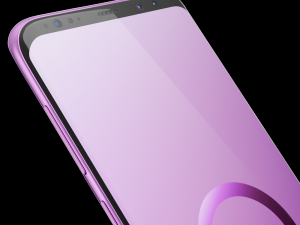 samsung galaxy s9 lilac purple 3D Model