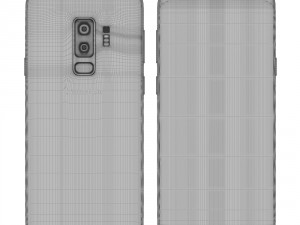 samsung galaxy s9 lilac purple 3D Model