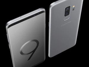 samsung galaxy s9 plus titanium gray 3D Model