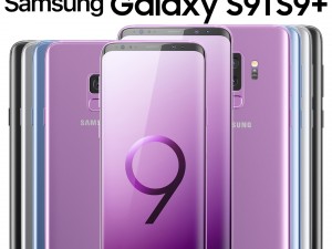 samsung galaxy s9 and s9 plus all colors 3D 模型