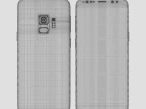 samsung galaxy s9 and s9 plus all colors 3D Model