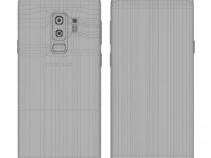 samsung galaxy s9 and s9 plus all colors 3D Model