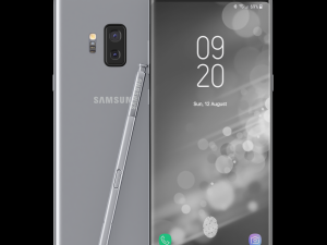samsung galaxy note 9 all colors concept 3D 模型