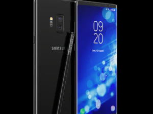 samsung galaxy note 9 all colors concept 3D Model