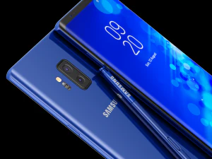 samsung galaxy note 9 all colors concept 3D Model