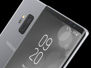 samsung galaxy note 9 all colors concept 3D Model