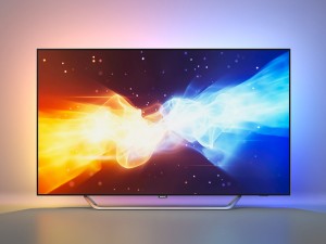 philips 4k oled tv 9000 series 55pos9002-12 3D 模型