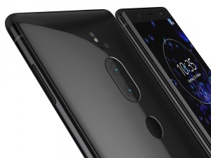 sony xperia xz2 premium black 3D Model