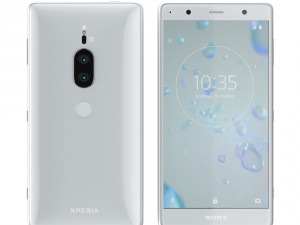 sony xperia xz2 premium silver Model 3D