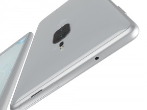 sony xperia xz2 premium silver Model 3D