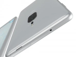 sony xperia xz2 premium silver 3D Model