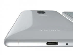 sony xperia xz2 premium silver 3D Model