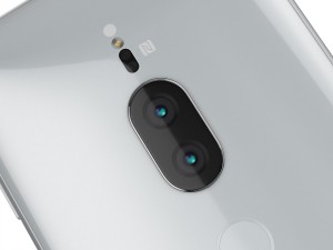 sony xperia xz2 premium silver Model 3D
