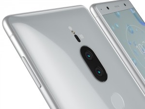 sony xperia xz2 premium silver Model 3D