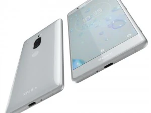 sony xperia xz2 premium silver 3D Model