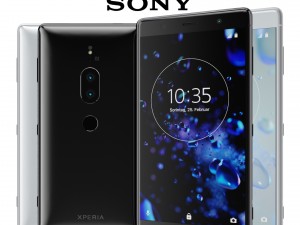 sony xperia xz2 premium all colors 3D मॉडल