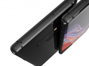 samsung galaxy note 9 midnight black Modello 3D