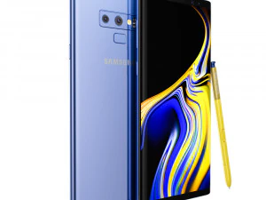 samsung galaxy note 9 ocean blue 3D Model