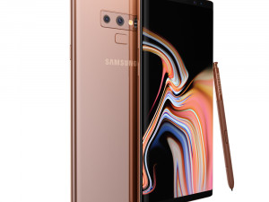 samsung galaxy note 9 metallic copper Modèle 3D