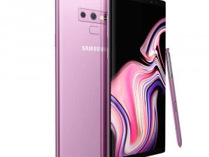 samsung galaxy note 9 lavender purple 3D Model