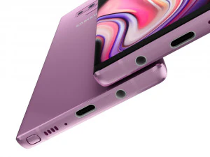 samsung galaxy note 9 lavender purple 3D Model