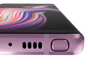 samsung galaxy note 9 lavender purple 3D Model