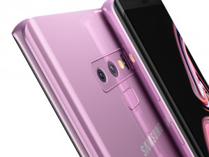 samsung galaxy note 9 lavender purple Modèle 3D