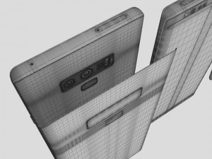 samsung galaxy note 9 lavender purple 3D Model