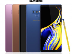 samsung galaxy note 9 all colors 3D मॉडल
