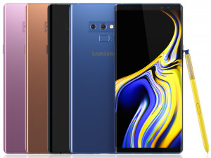 samsung galaxy note 9 all colors 3D मॉडल