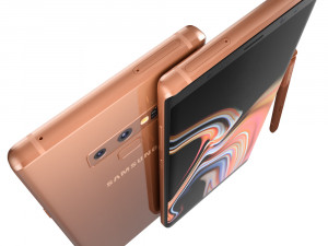 samsung galaxy note 9 all colors 3D मॉडल