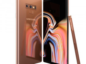 samsung galaxy note 9 all colors 3D मॉडल