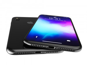 apple iphone 11 black 3D मॉडल