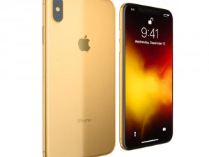 apple iphone 11 gold 3D Model