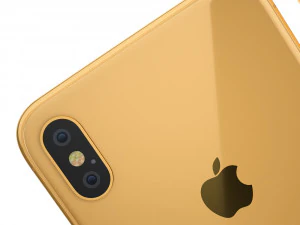 apple iphone 11 gold 3D Model