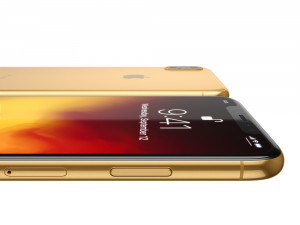 apple iphone 11 gold Model 3D