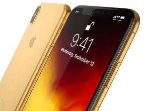 apple iphone 11 gold 3D Model