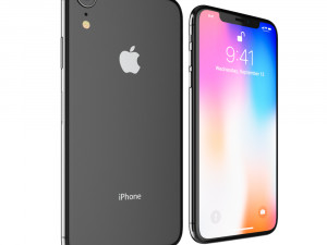 apple iphone 9 black 3D मॉडल