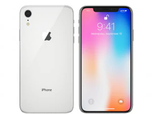 elma iphone 9 beyaz 3D Model