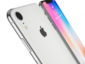 apple iphone 9 white 3D मॉडल