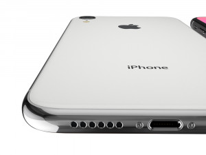apple iphone 9 white 3D मॉडल