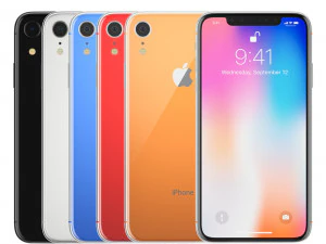 एप्पल आईफोन 9 सभी रंग 3D मॉडल