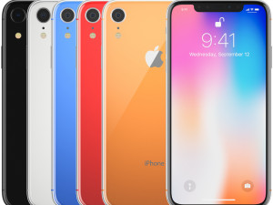 apple iphone 9 all colors 3D-Modell