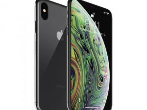 एप्पल आईफोन एक्सएस मैक्स स्पेस ग्रे 3D मॉडल