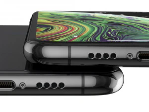 apple iphone xs max space gray 3D Model