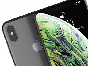 apple iphone xs max space gray 3D Model