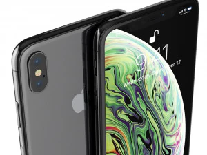 apple iphone xs max space gray 3D Model